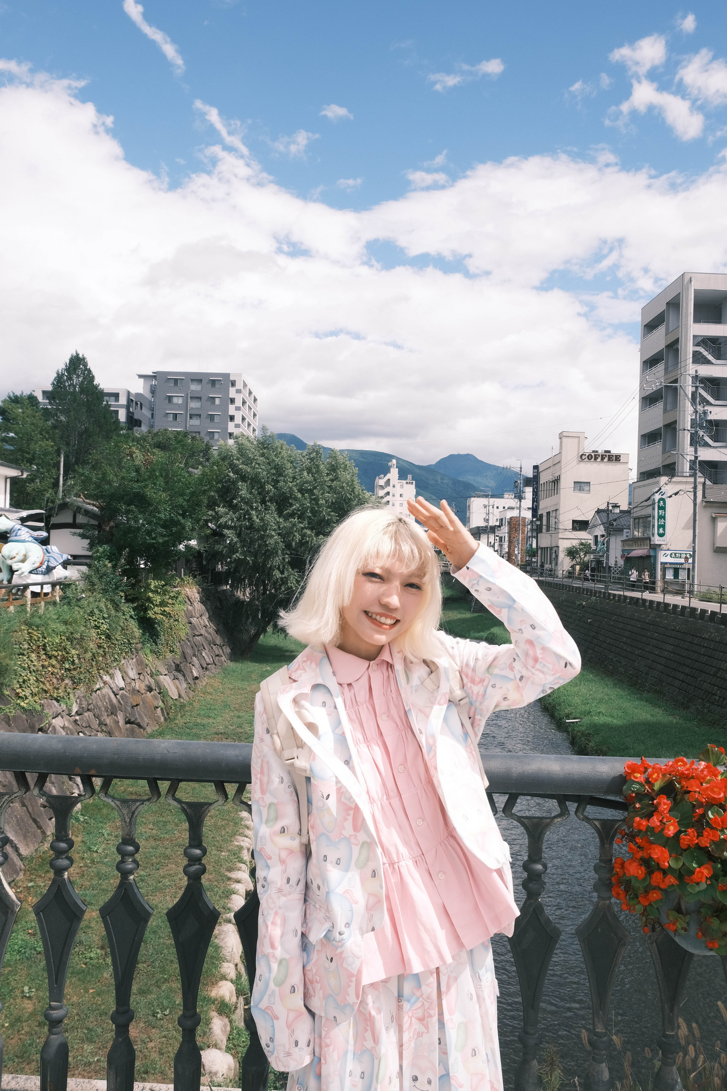 ジャケットy2k + 襟付きスカートファンタジー