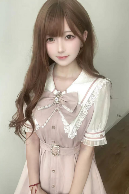 Reservations Sweet Shorts Top Ruffle Sailor + Dark