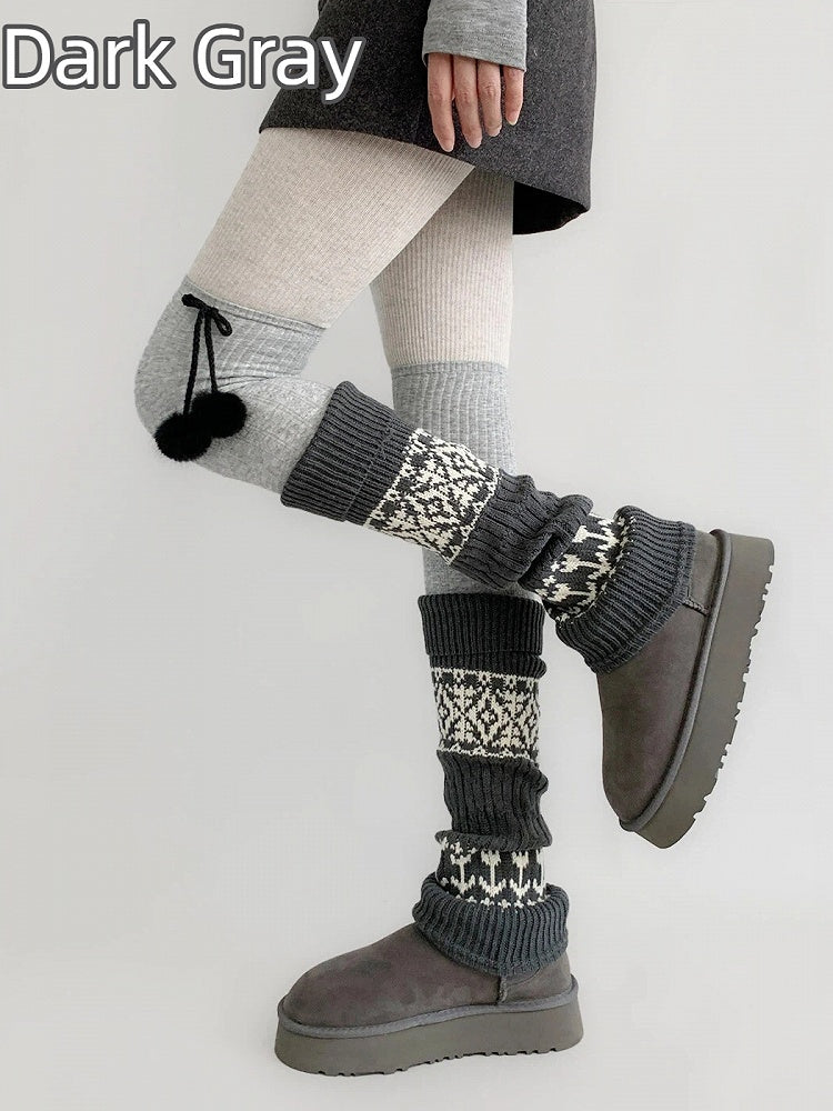 Colors) (6 Warmers Isle Fair Slouchy Pattern Leg
