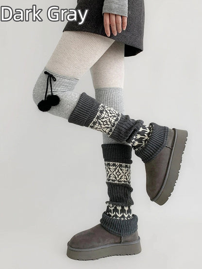 Colors) (6 Warmers Isle Fair Slouchy Pattern Leg