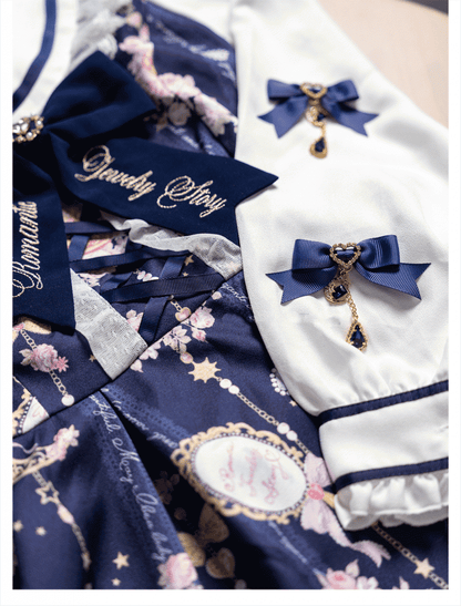 Colors 5 Kei Jirai Celestial Moon  Star Gemstone Collection Bowknot Hairclips