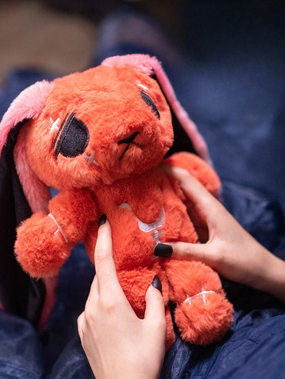 Bag Canvas Orange Two Guro Little Bunny Anxious A Tangerine with Kawaii Plush Plushies