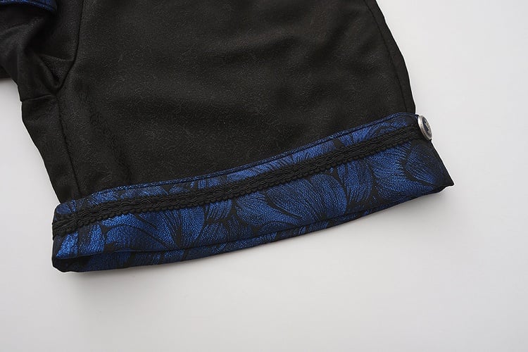 Waist Lolita Shorts Prince and Blue Dark Black Ouji High