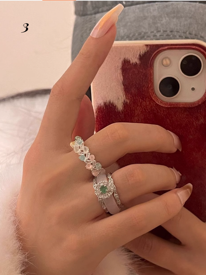 Y2K マクロン グミベア ネックレス リング ブレスレット