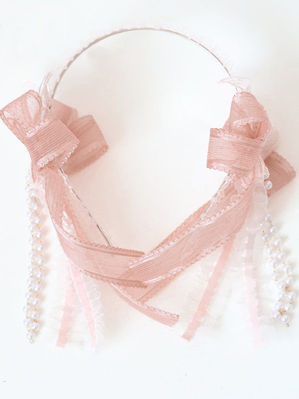 Bead Bow Lolita with Butterfly KC Sweet Chain