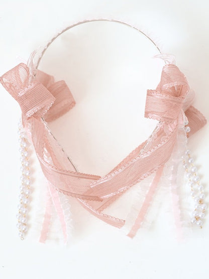 Bead Bow Lolita with Butterfly KC Sweet Chain