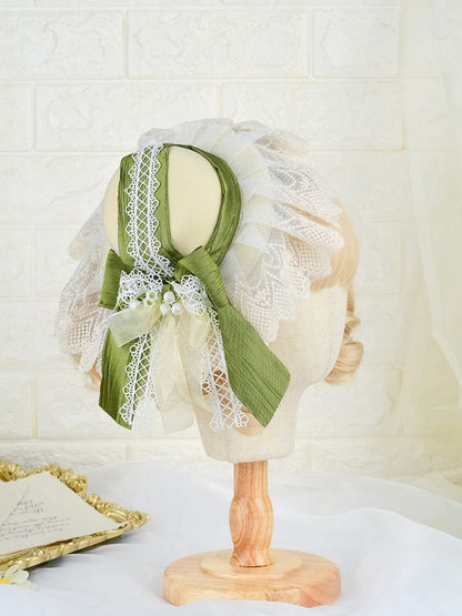 Hat With of Country Clips the Lolita Lace Mini Valley Lily