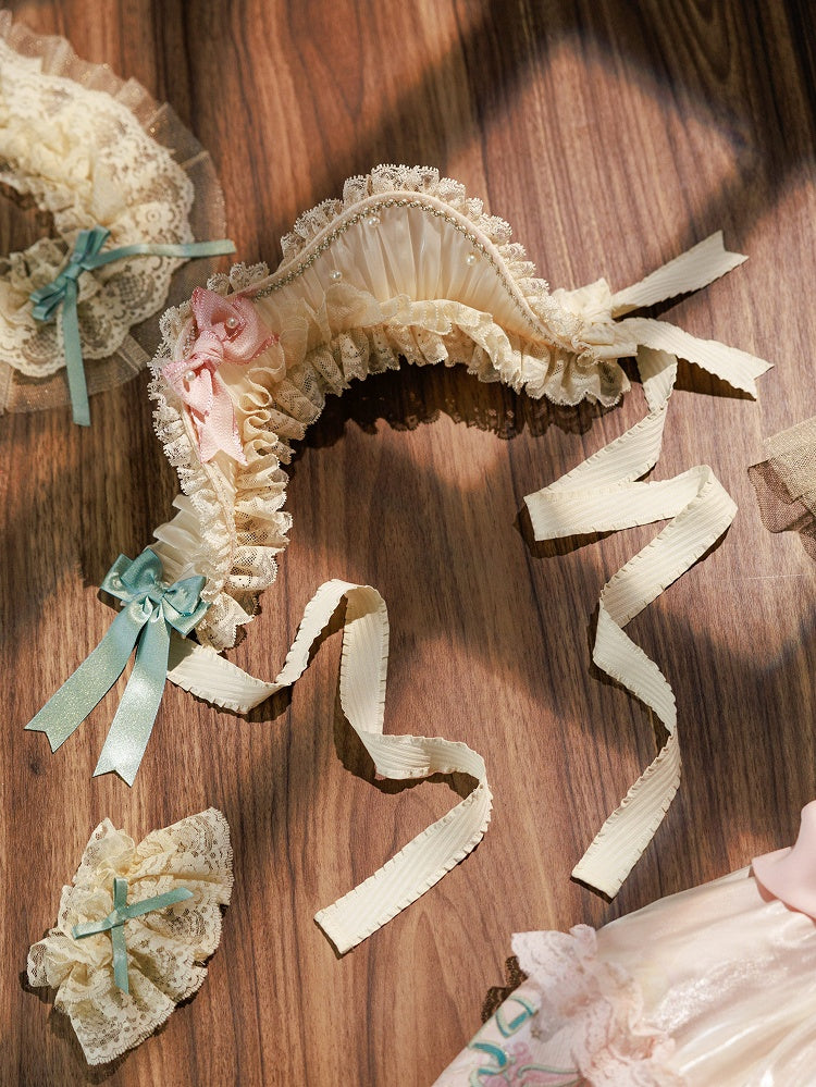 ベージュボンネット