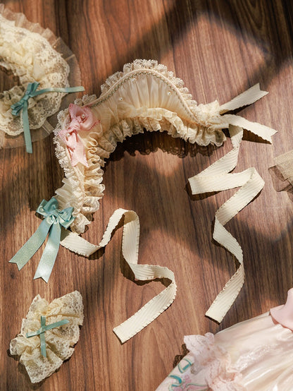 ベージュボンネット