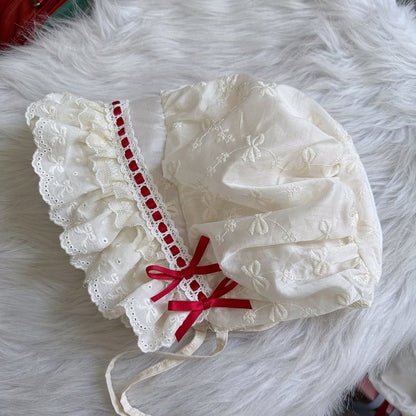 Options 4 Trim Color Lace Bonnet Bow