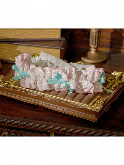 Carousel Park Theme Lolita Choker and Wrist Cuff Set - Dream Magic Box