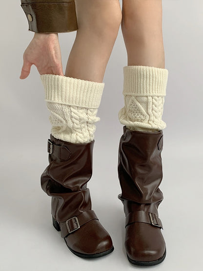 Warmers Leg Colors 4 Maillard Knitted
