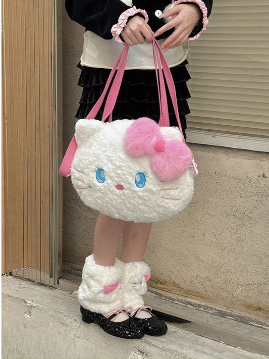 Bag Kitty Crossbody Plush