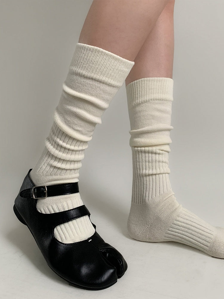 Ribbed Socks Anti-Slip Toe Calf Silicone