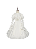 White Cross Moon Lolita Pure Dress