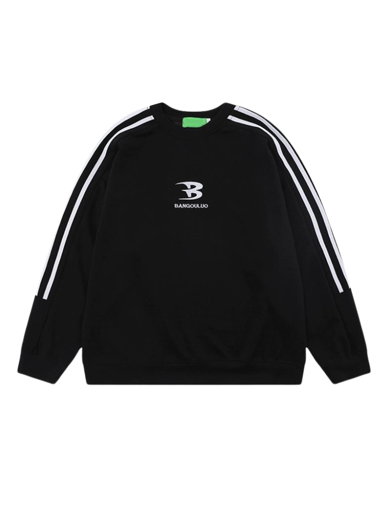 Mode Street Loose Sweatshirt American Letter