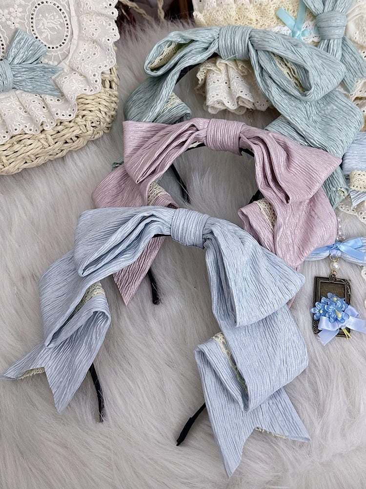 3 Color KC Options Bowknot Sweet Lolita Big