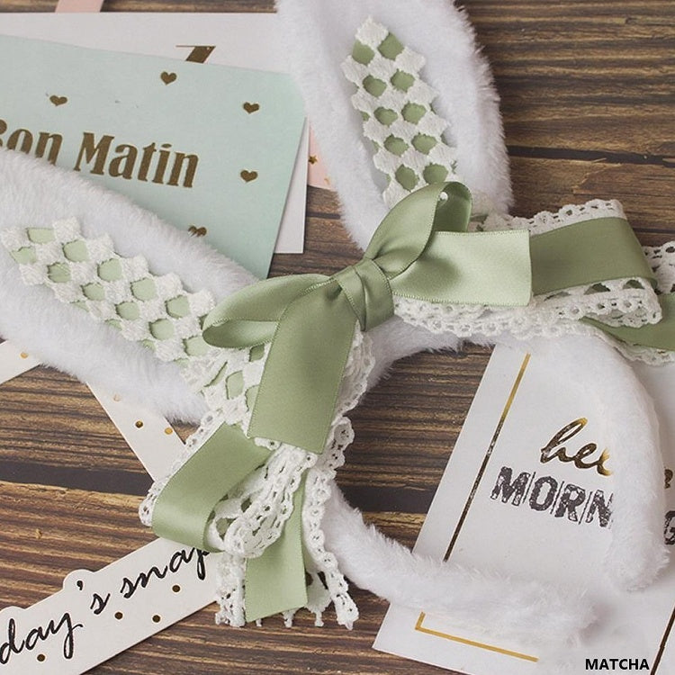 Sweet Bunny Ear KC Color Options Lolita 21 Bow