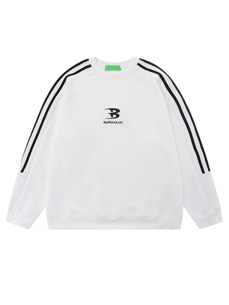 Mode Street Loose Sweatshirt American Letter