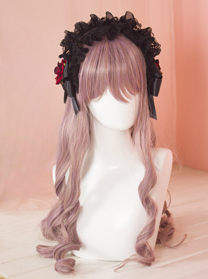 花のアクセサリー レースヘア