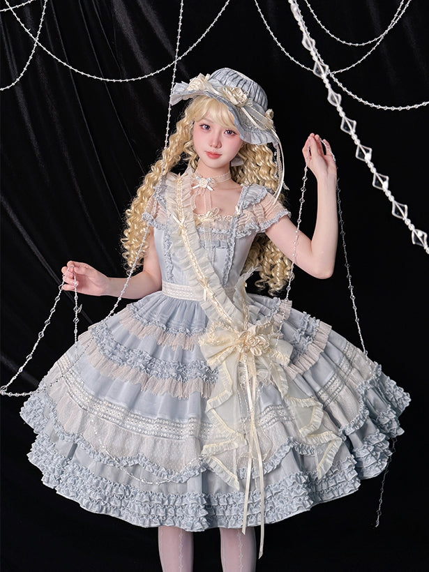 ブラックパープルリボン / レッドベージュ