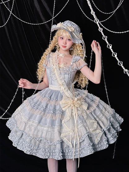 ブラックパープルリボン / レッドベージュ