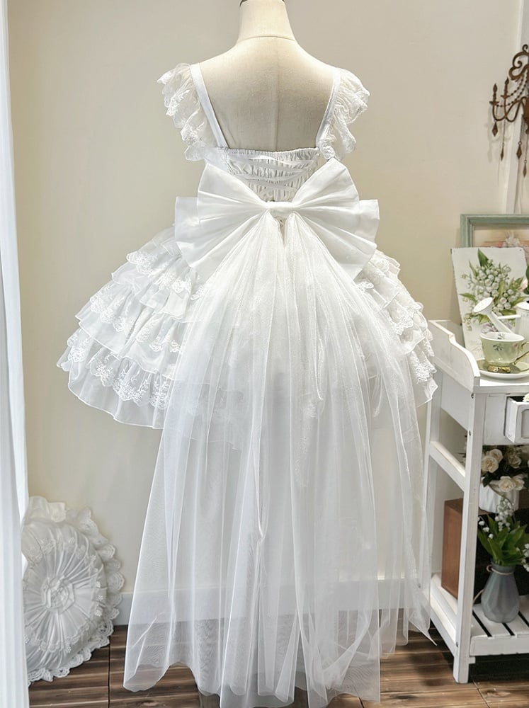Jumper Fabric Dress Shiro Butterfly Lolita White Hanayome Skirt Princess