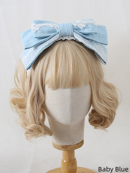 Lolita Bowknot Colors Multi-Layer Elegant 10 Lace KC