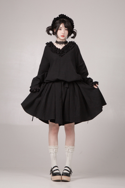Apron Dress + Lolita Doll Gothic