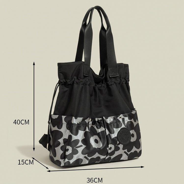 Colors Backpack/Handbag Decoration with Flower 3 Drawstring