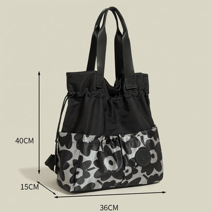 Colors Backpack/Handbag Decoration with Flower 3 Drawstring