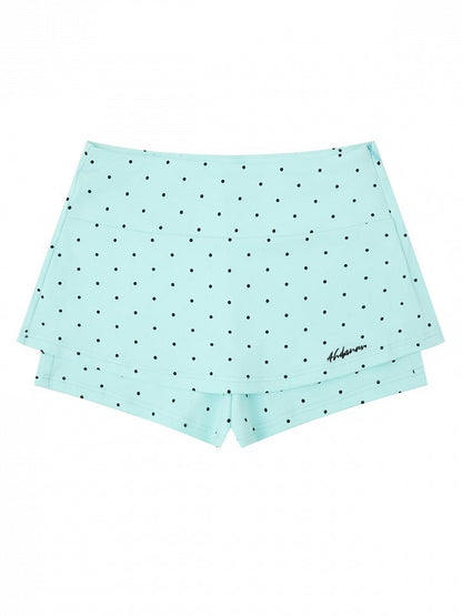 Mint Green Polka Dot Skort - Languid Park