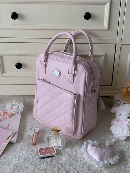 Lovely Pink Diamond Shoulder Bag - Lalacita