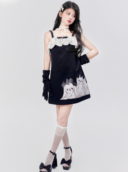 Reserved Camisol Girley Dress Cheese Cream Mal