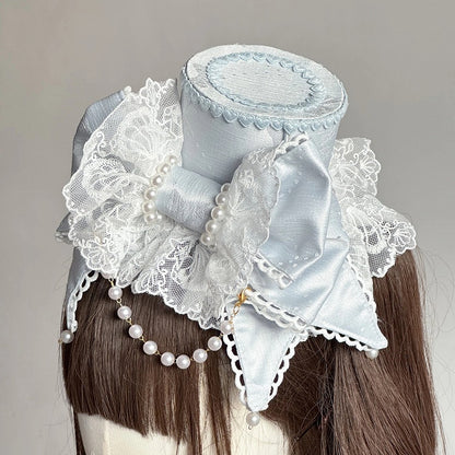 Mini Hat Bow Lolita Lace 6-Color