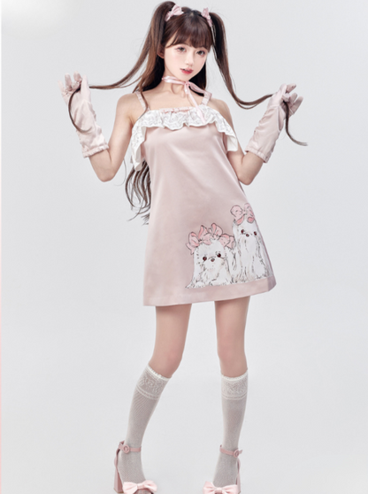 Reserved Camisol Girley Dress Cheese Cream Mal