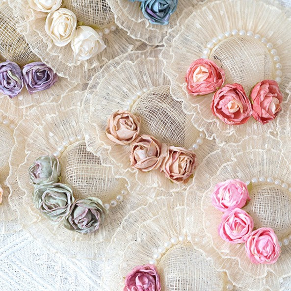 Hat Lolita Options Mini Color Details Bead Design Floral With 11