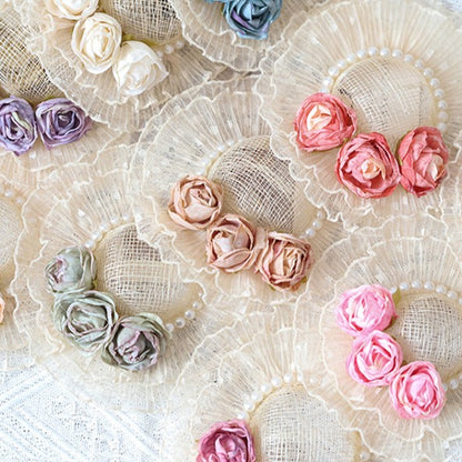 Hat Lolita Options Mini Color Details Bead Design Floral With 11