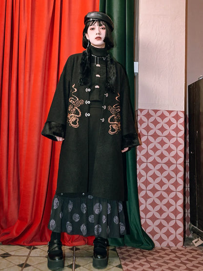 Langer China Plus Print Rock Splicing Samt