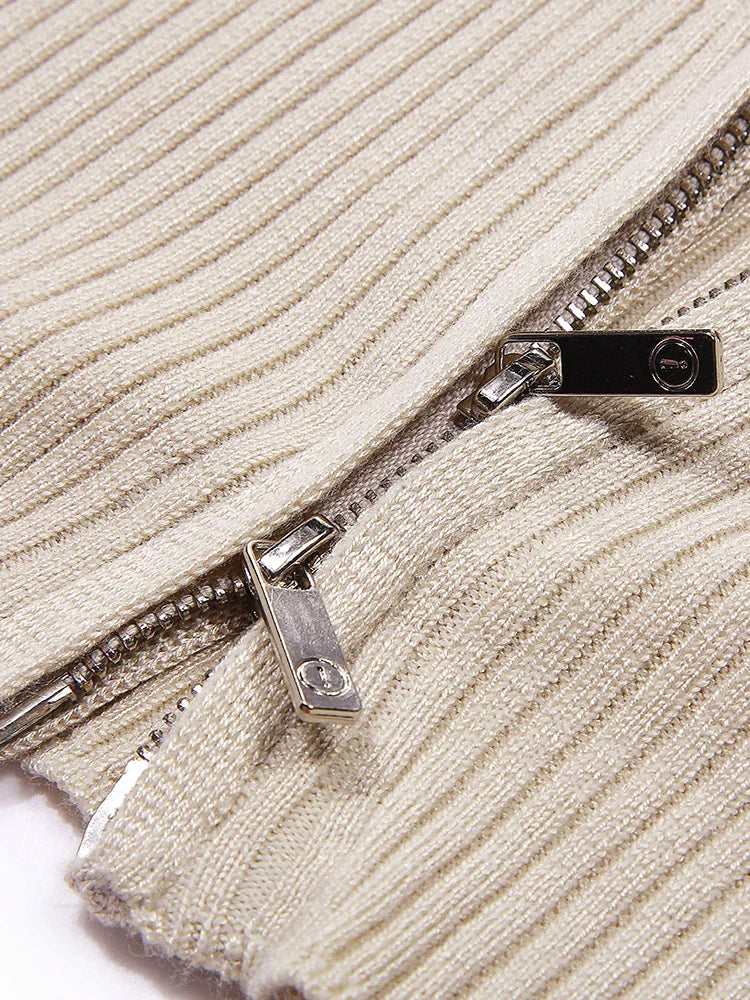 Reißverschlussoberteile Slim Short