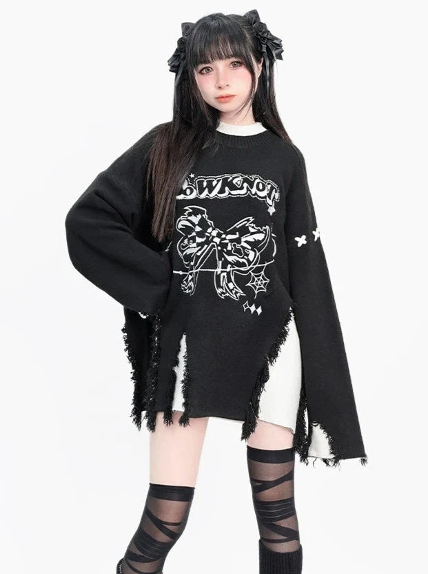 Subculture Mine Slit Loose Tops