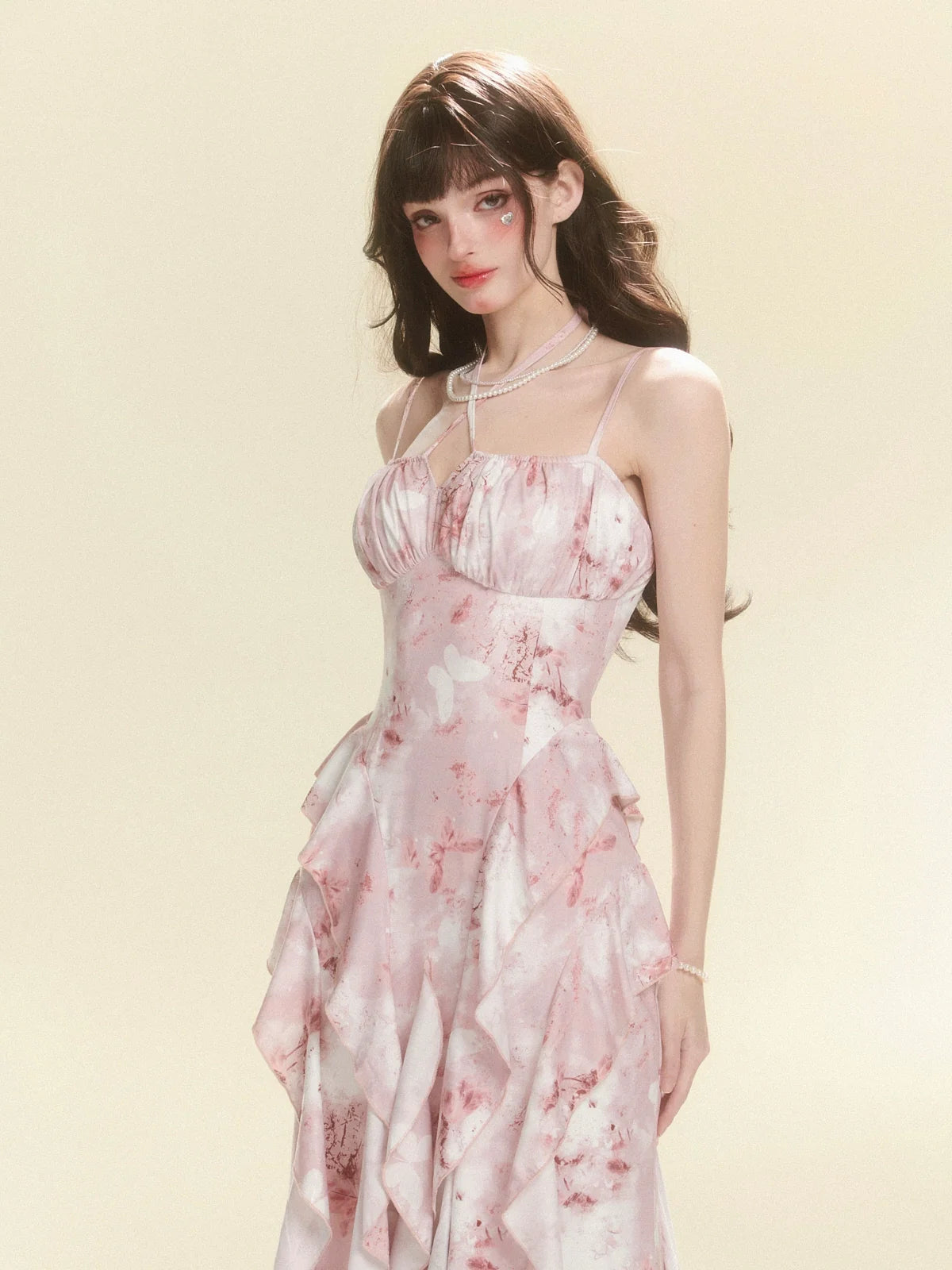 ロングドレス スイートサマーフラワー