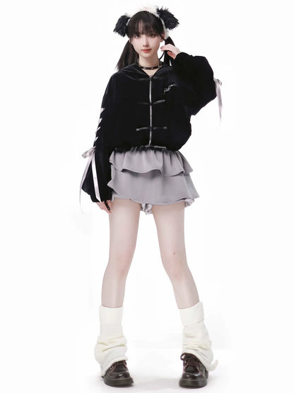 New Buckle Velvet Design China Limited Set