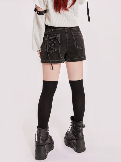 Hose Short Rock American Rock Denim