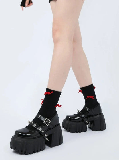Little Volume Belt Black Shoes