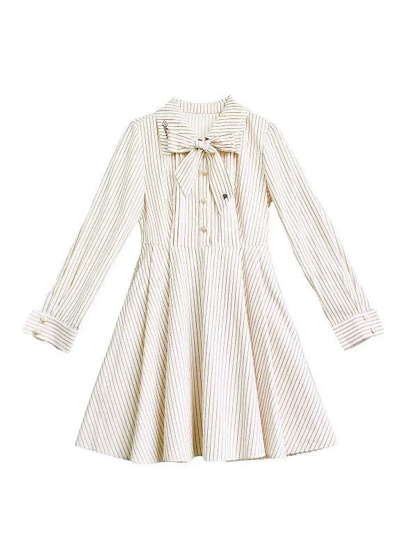 ストライプベスト マジックドレス ナイト刺繍スーツ シャツドレス バッジ