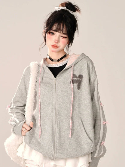 Trendy Brand Parka mit Kapuze und Reißverschluss