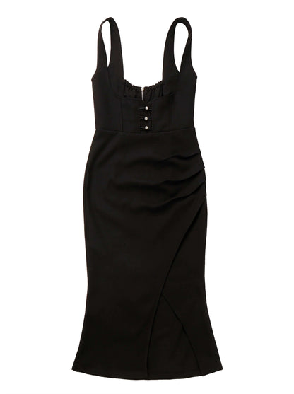 スノーフレグランス ラビットファーコート オフワードスリーブ セータースーツ