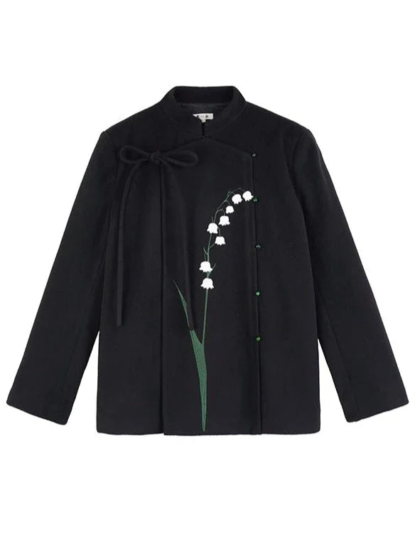 フラワーバレーコート レトロ フォー ロング ショート