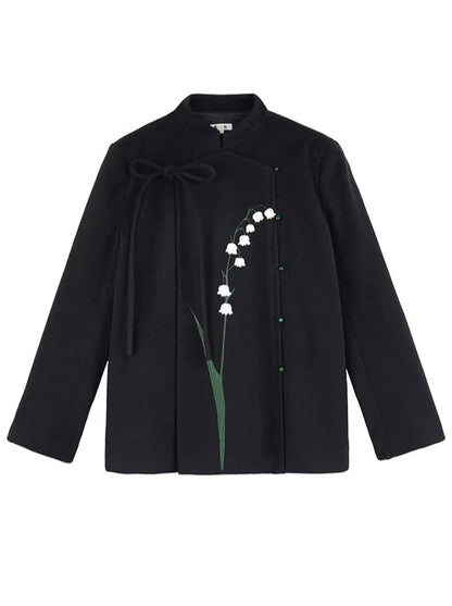 フラワーバレーコート レトロ フォー ロング ショート